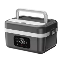 Cordless Electric Heated-Lunch Box Rechargeable With 8000Mah Battery Power For Food Warming Warmer